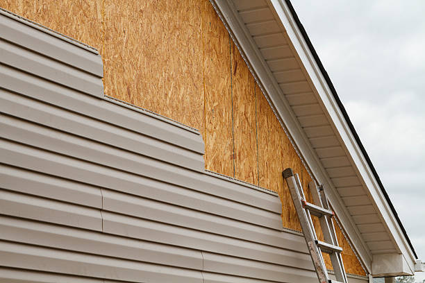 Professional Siding Repair technician working in Maple Heights, OH